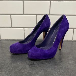 Purple Suede Dolce Vita Pumps